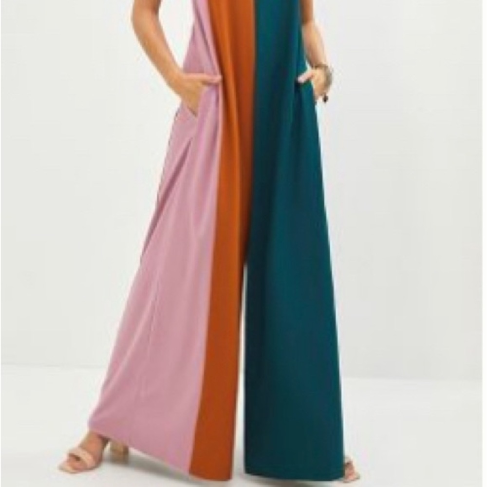 💗Hutch strapless wide leg jumpsuit - Picture 6 of 8